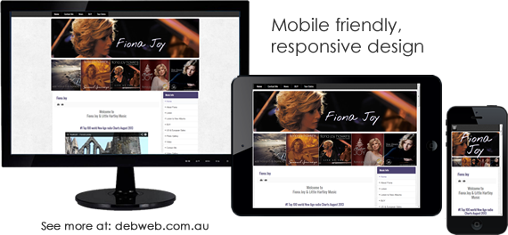 Mobile Friendly Web Design - see more at debweb.com.au